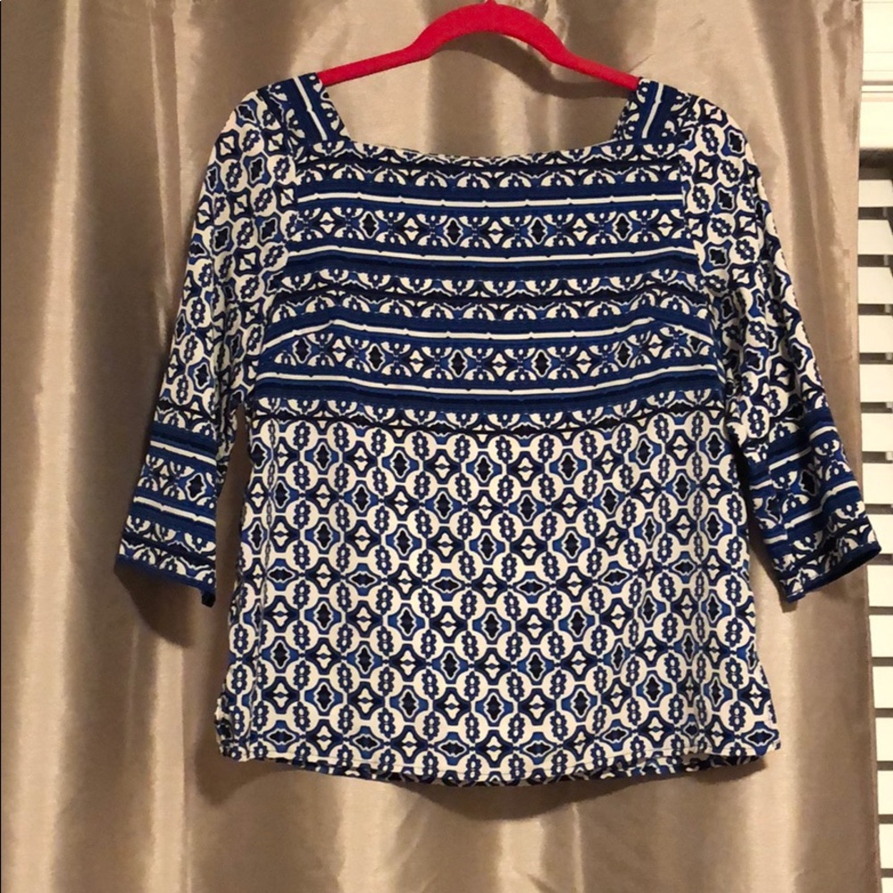 Pattern Quarter Length blouse
